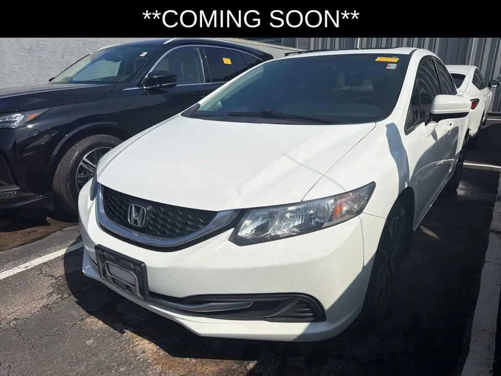 White 2014 Honda Civic Sedan EX for sale in Kansas City, MO
