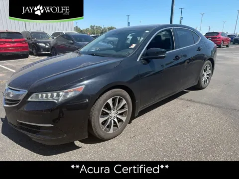 Black 2016 Acura TLX Tech for sale in Kansas City, MO
