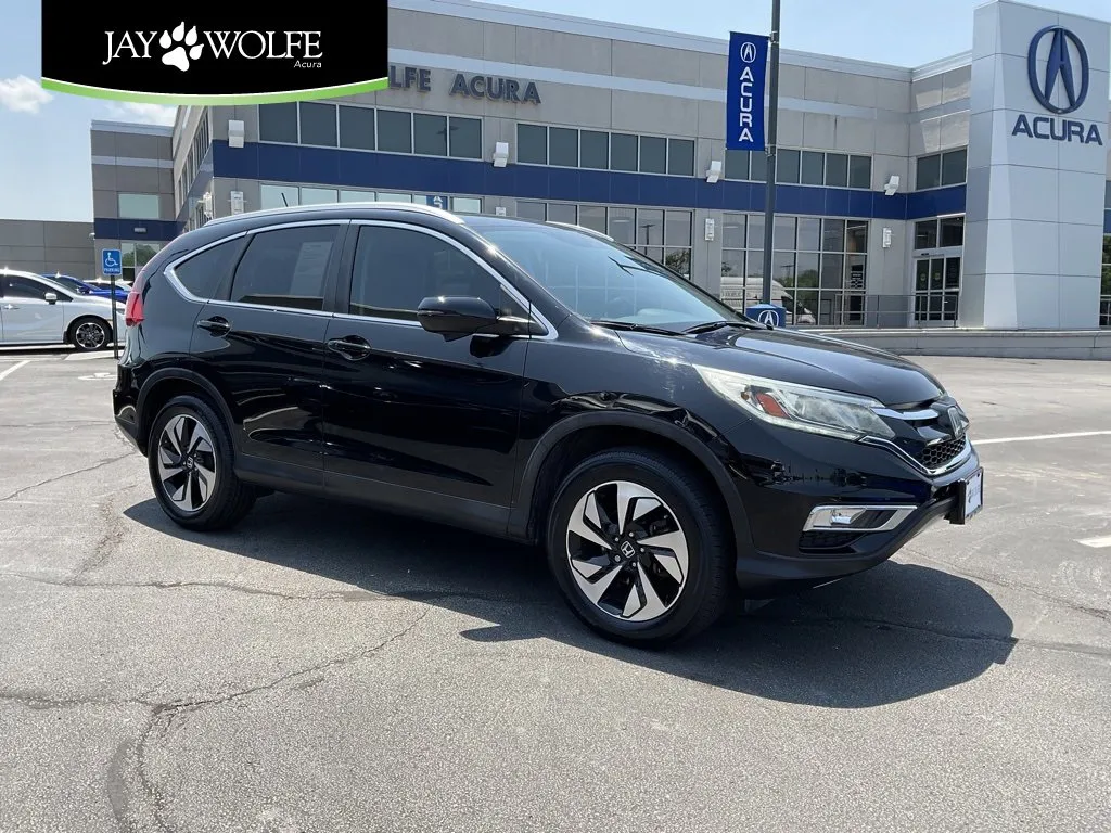 Black 2016 Honda CR-V Touring for sale in Kansas City, MO