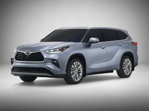 Red 2021 Toyota Highlander Platinum for sale in Kansas City, MO
