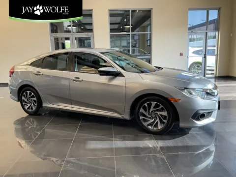 Silver 2017 Honda Civic Sedan EX for sale in Kansas City, MO