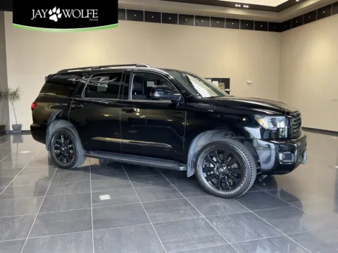 Black 2021 Toyota Sequoia Nightshade for sale in Kansas City, MO