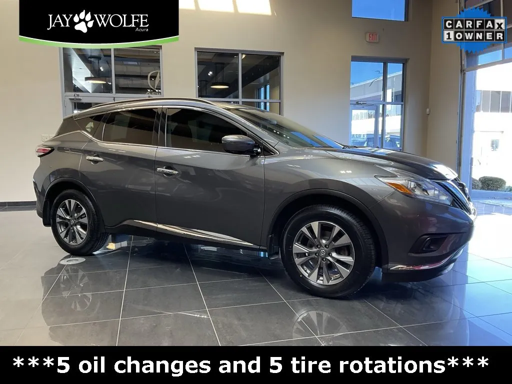 Used 2016 Nissan Murano SV with VIN 5N1AZ2MHXGN112299 for sale in Overland Park, KS