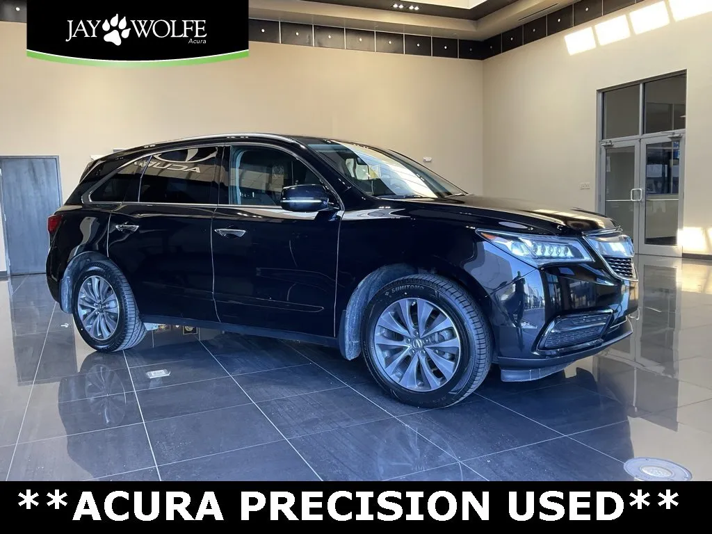 Black 2016 Acura MDX w/Tech for sale in Kansas City, MO