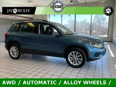 Blue 2017 Volkswagen Tiguan 2.0T S for sale in Kansas City, MO