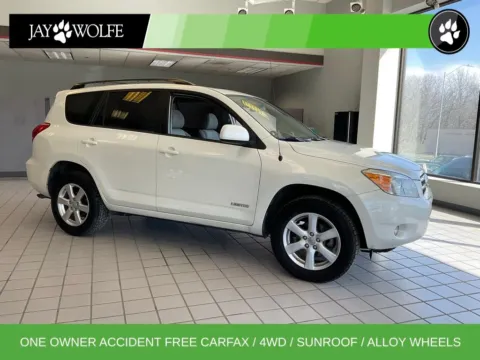 White 2008 Toyota RAV4 Limited for sale in Kansas City, MO