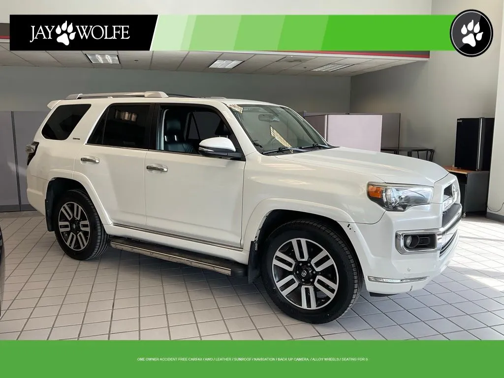 White 2014 Toyota 4Runner Limited for sale in Kansas City, MO