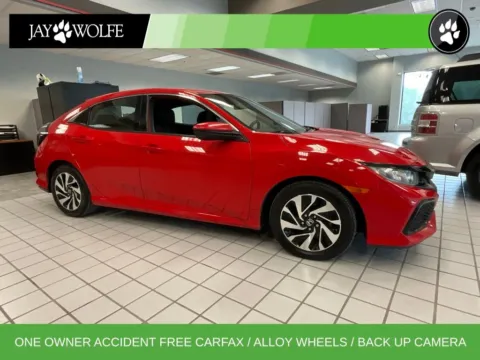 Red 2018 Honda Civic LX for sale in Kansas City, MO