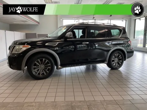 Another view of 2017 Nissan Armada Platinum for sale in Kansas City, MO at Jay Wolfe Auto Outlet