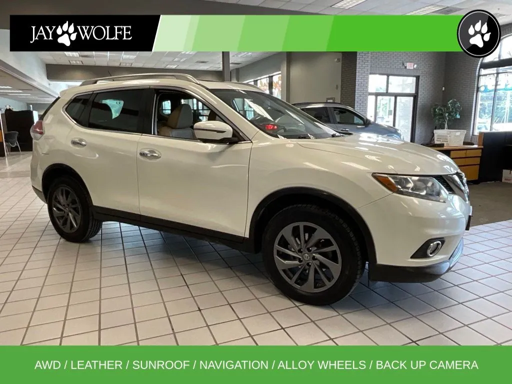 White 2016 Nissan Rogue SL for sale in Kansas City, MO