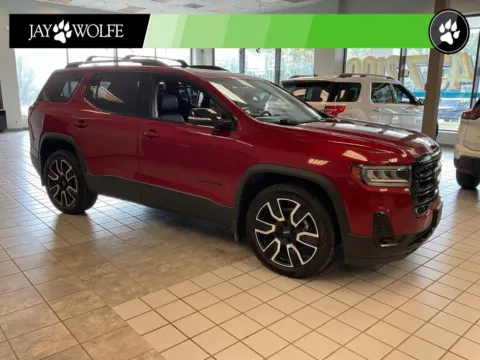 Red 2021 GMC Acadia SLT for sale in Kansas City, MO
