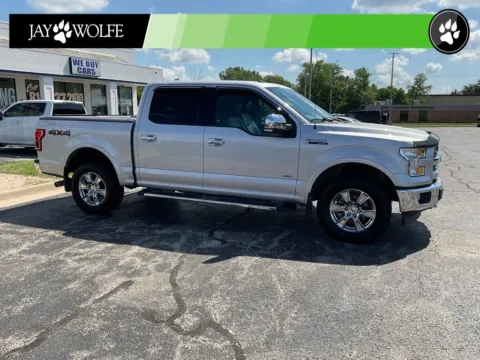 Silver 2017 Ford F-150 Lariat for sale in Kansas City, MO