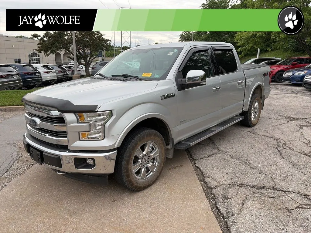 Silver 2017 Ford F-150 Lariat for sale in Kansas City, MO