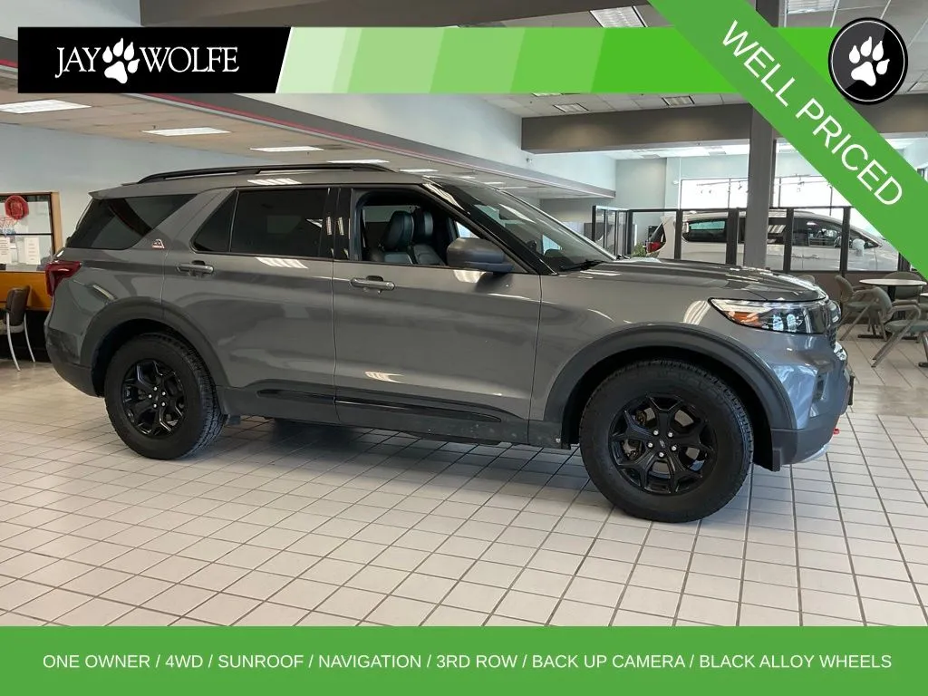 Gray 2021 Ford Explorer Timberline for sale in Kansas City, MO
