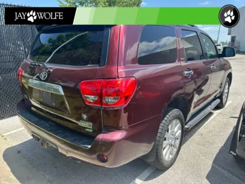 Another view of 2011 Toyota Sequoia Platinum for sale in Kansas City, MO at Jay Wolfe Auto Outlet