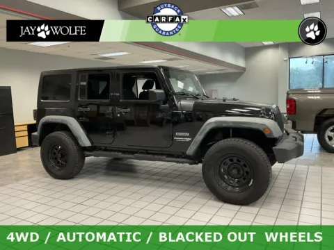 Black 2018 Jeep Wrangler JK Unlimited Sport for sale in Kansas City, MO