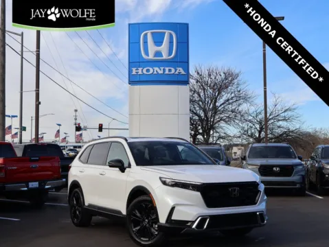 White 2026 Honda CR-V Hybrid Sport Touring for sale in Kansas City, MO