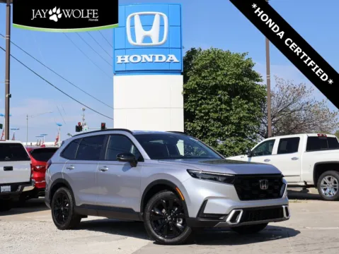 Silver 2026 Honda CR-V Hybrid Sport Touring for sale in Kansas City, MO