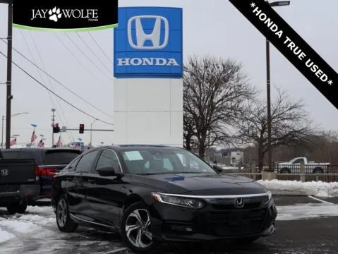 Black 2018 Honda Accord Sedan EX 1.5T for sale in Kansas City, MO