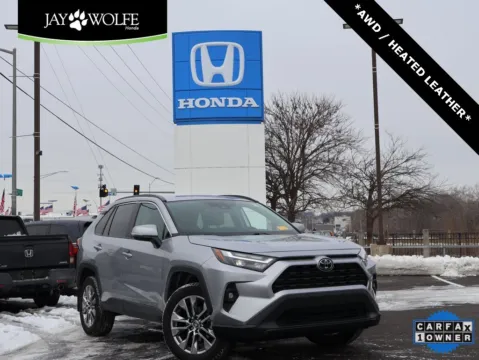 Silver 2022 Toyota RAV4 XLE Premium for sale in Kansas City, MO