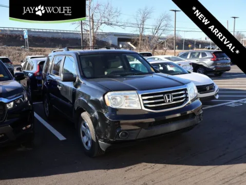 Black 2015 Honda Pilot LX for sale in Kansas City, MO