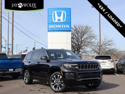 Black 2023 Jeep Grand Cherokee L Overland for sale in Kansas City, MO