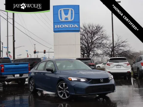 Blue 2026 Honda Civic Sedan Hybrid Sport Touring for sale in Kansas City, MO