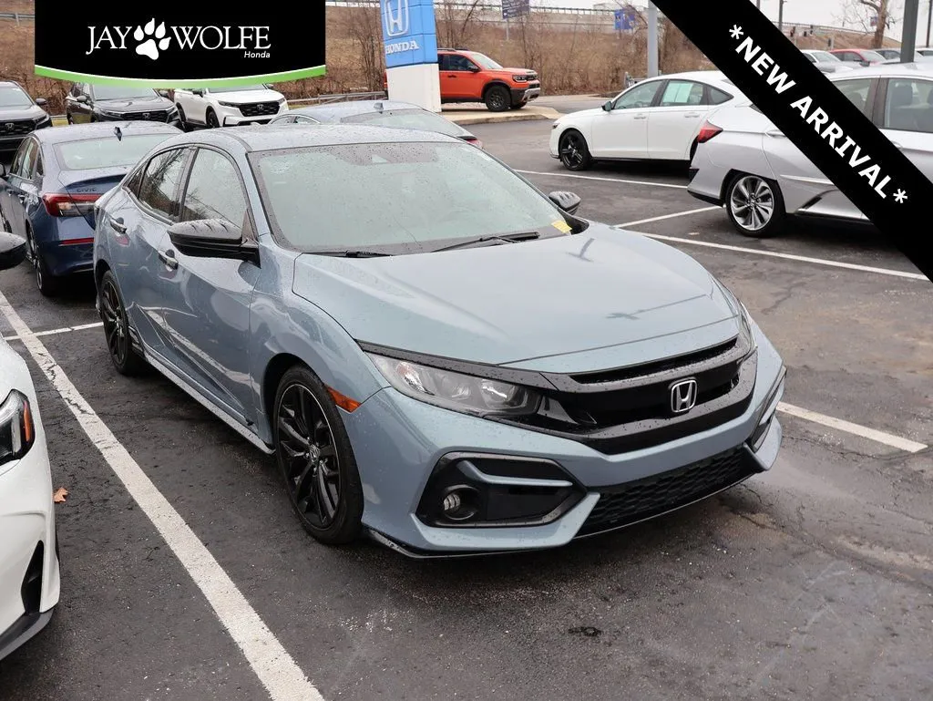 Gray 2020 Honda Civic Hatchback Sport for sale in Kansas City, MO