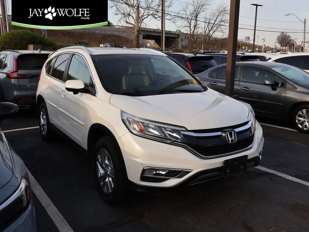 White 2015 Honda CR-V EX-L for sale in Kansas City, MO
