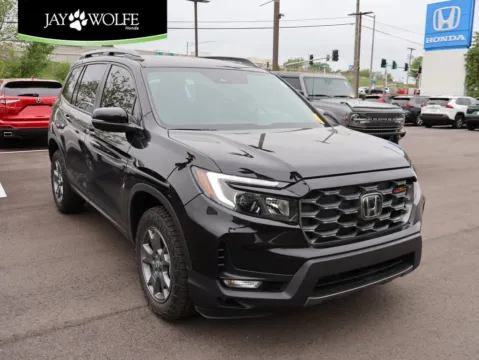 Black 2025 Honda Passport TrailSport for sale in Kansas City, MO