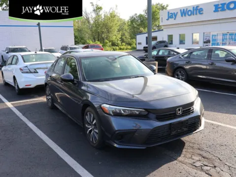 Gray 2024 Honda Civic Sedan EX for sale in Kansas City, MO