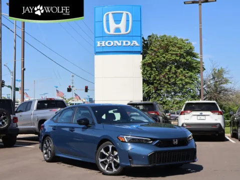 Blue 2026 Honda Civic Sedan Hybrid Sport Touring for sale in Kansas City, MO