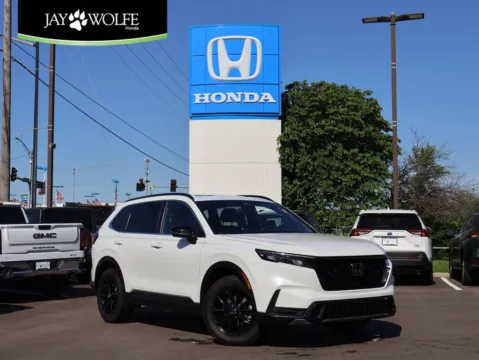 White 2023 Honda CR-V Hybrid Sport for sale in Kansas City, MO