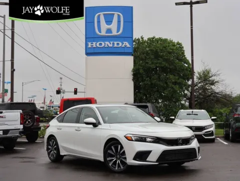 White 2024 Honda Civic Hatchback EX-L for sale in Kansas City, MO