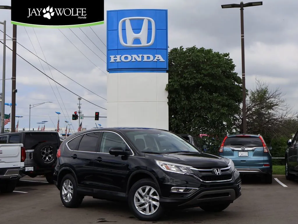 Black 2016 Honda CR-V EX for sale in Kansas City, MO