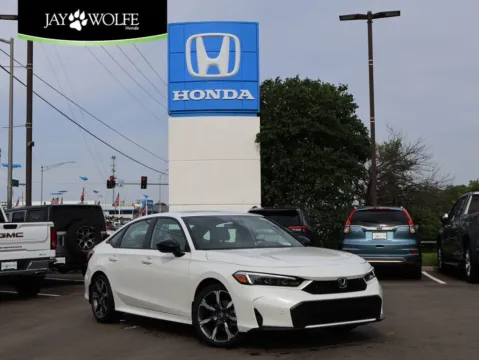 White 2026 Honda Civic Sedan Hybrid Sport Touring for sale in Kansas City, MO