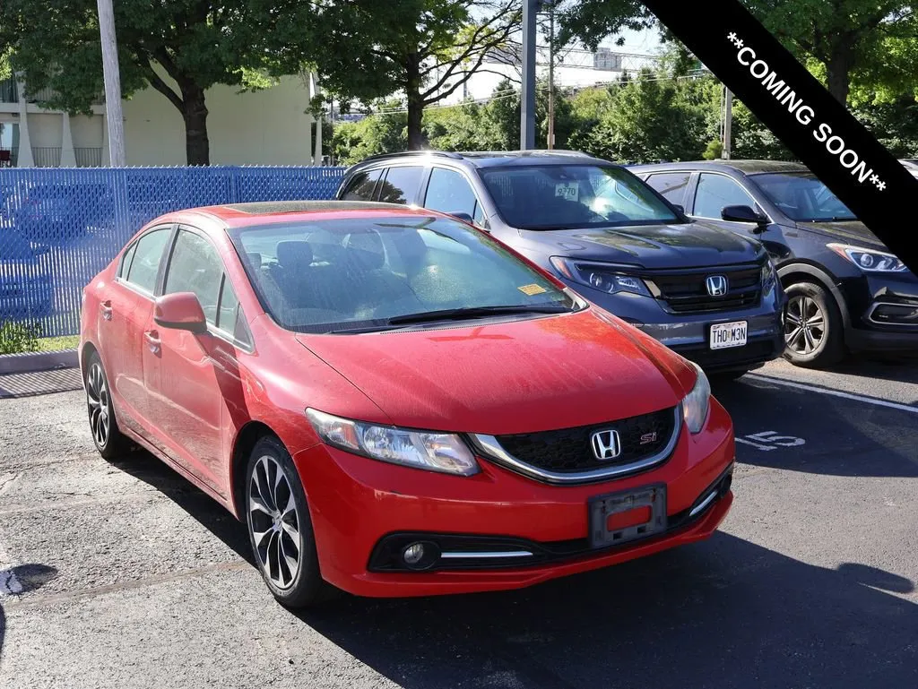 Red 2013 Honda Civic Sdn Si for sale in Kansas City, MO
