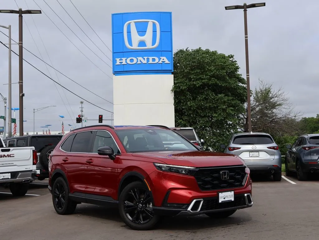 Red 2023 Honda CR-V Hybrid Sport Touring for sale in Kansas City, MO