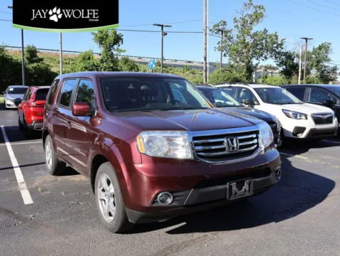 Red 2015 Honda Pilot EX-L for sale in Kansas City, MO