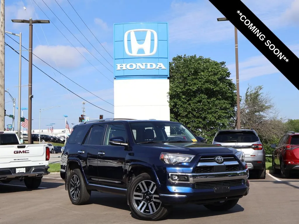 Blue 2021 Toyota 4Runner Limited for sale in Kansas City, MO