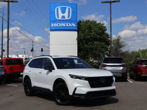 White 2023 Honda CR-V Hybrid Sport for sale in Kansas City, MO