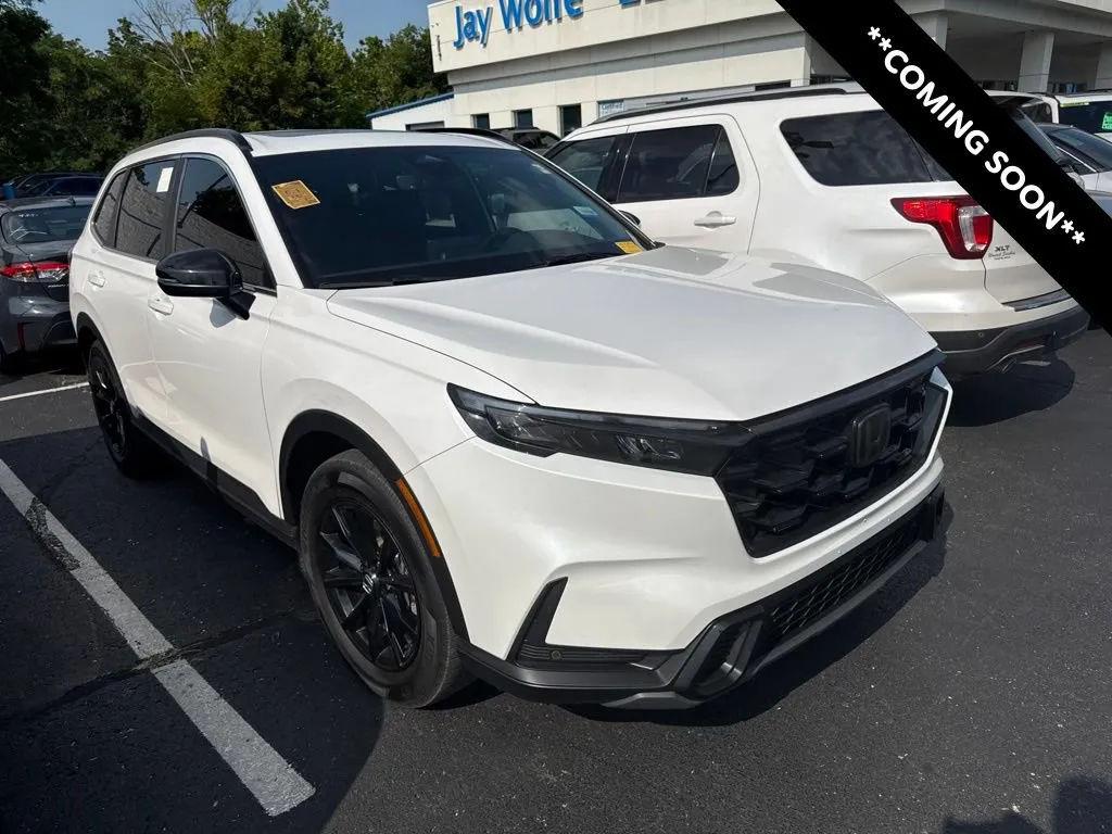 White 2025 Honda CR-V Hybrid Sport-L for sale in Kansas City, MO
