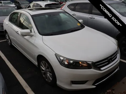 White 2013 Honda Accord Sdn EX-L for sale in Kansas City, MO