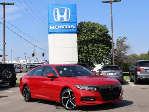 Red 2018 Honda Accord Sedan Sport 1.5T for sale in Kansas City, MO