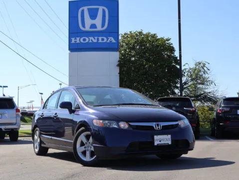Blue 2008 Honda Civic Sdn EX for sale in Kansas City, MO