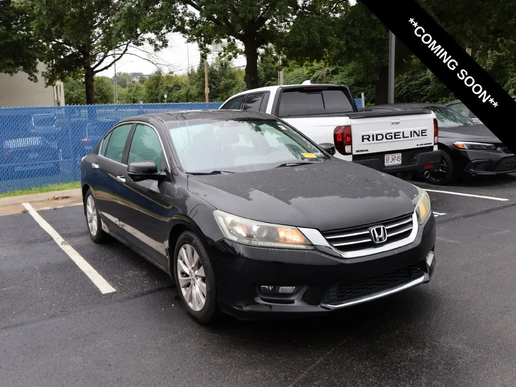 Black 2014 Honda Accord Sedan EX-L for sale in Kansas City, MO