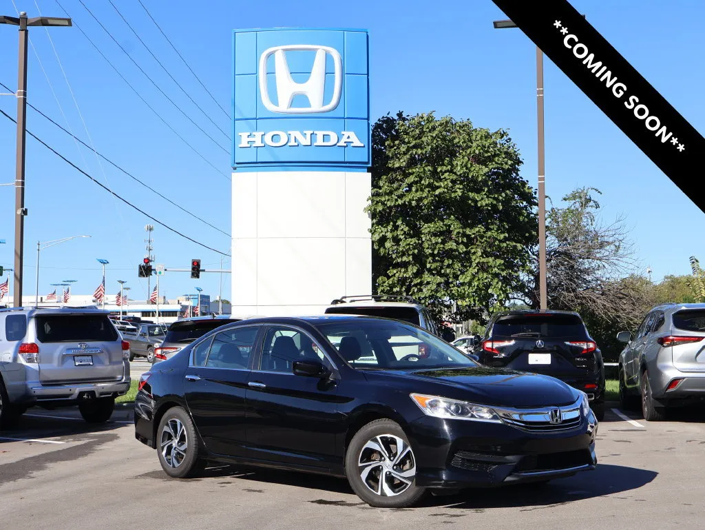 Black 2017 Honda Accord Sedan LX for sale in Kansas City, MO