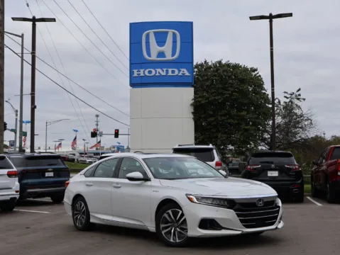 White 2021 Honda Accord Hybrid EX-L for sale in Kansas City, MO