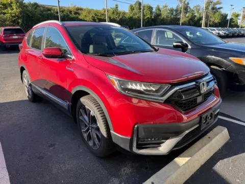 Red 2022 Honda CR-V Hybrid Touring for sale in Kansas City, MO