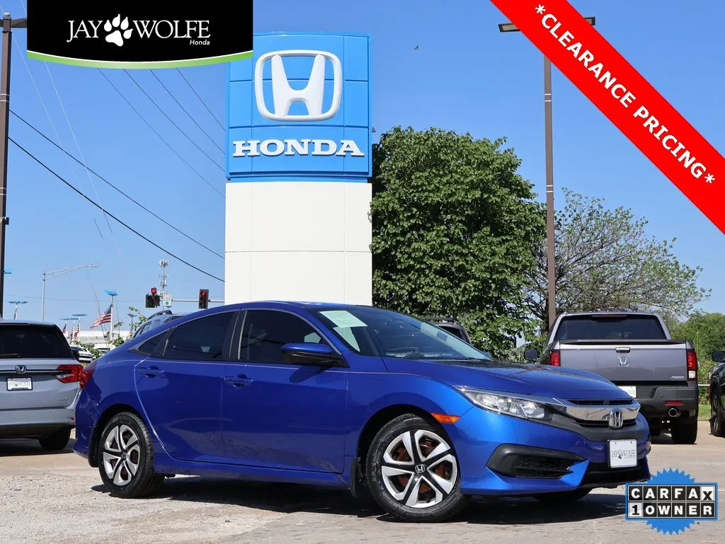 Blue 2018 Honda Civic Sedan LX for sale in Kansas City, MO